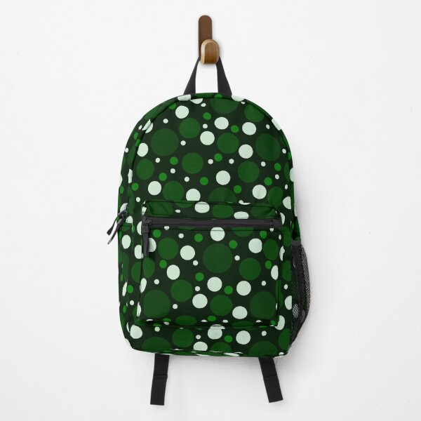Item preview, Abstract Random Dark Green, Light Green and White Polka Dots  designed and sold by POLKAIWERX.