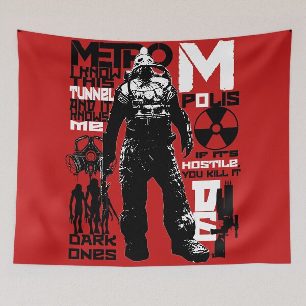Item preview, METRO [black and white] designed and sold by red-leaf.