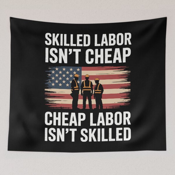 Item preview, Labor Day Us Flag Support designed and sold by WalshDrawnLaugh.