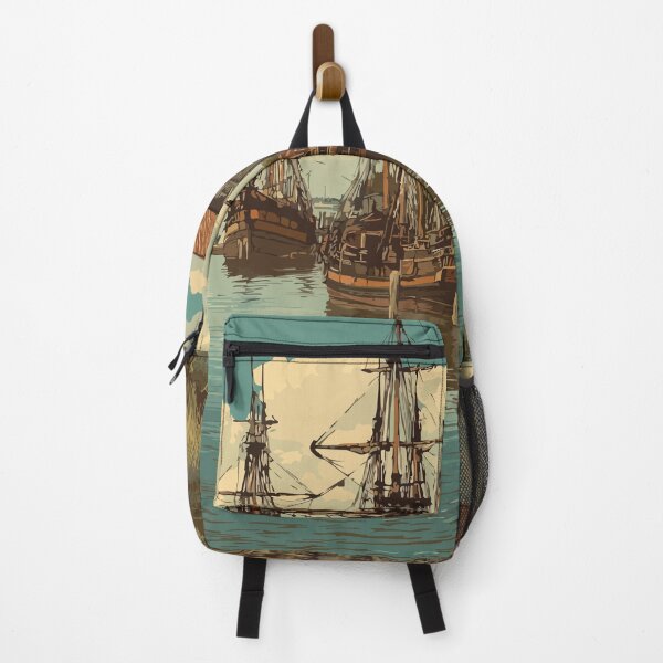 Item preview, Jamestown Virginia Vintage Travel Design | Historic Settlement Art designed and sold by TuncGK.