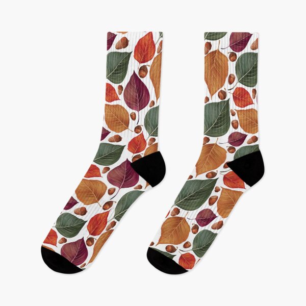 Item preview, Autumn Leaves and Acorns designed and sold by Belsiia.art.