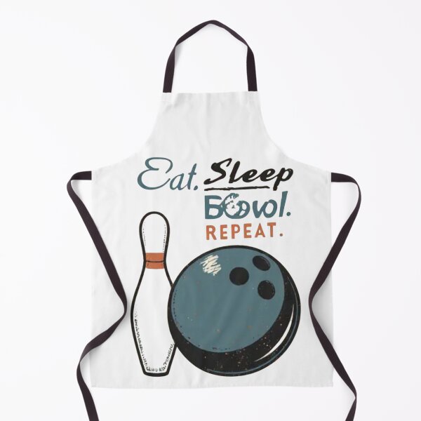 Item preview, Eat Sleep Bowl Repeat – Vintage Bowling Tee designed and sold by Iuqiune.