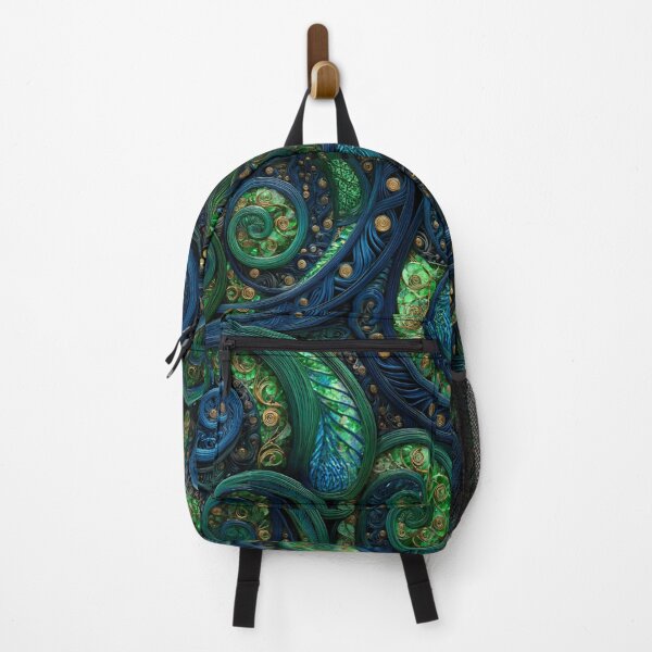 Item preview, New Zealand Māori Paua Pattern Koru Design 470 designed and sold by GrinGalore.