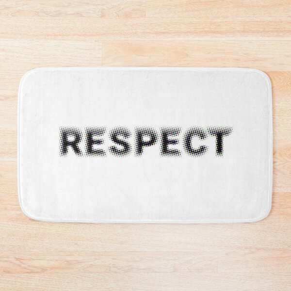 Item preview, RESPECT – Striking halftone look with a strong message designed and sold by Sim-PX.