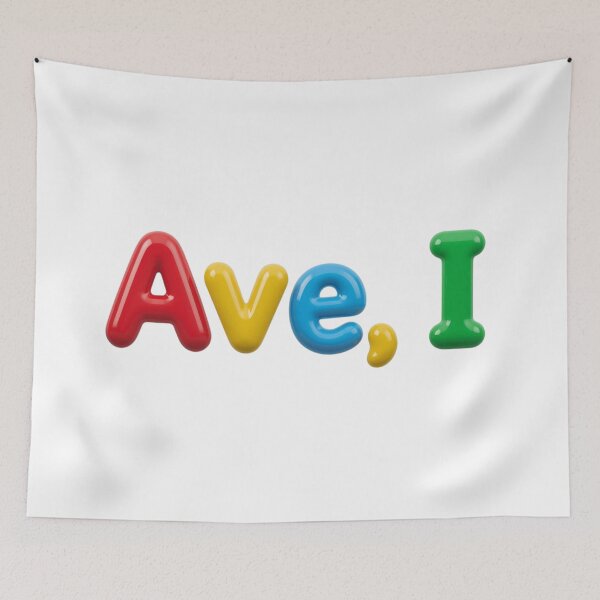 Item preview, Cute & Playful "Ave I" Design designed and sold by WovennDesigns.