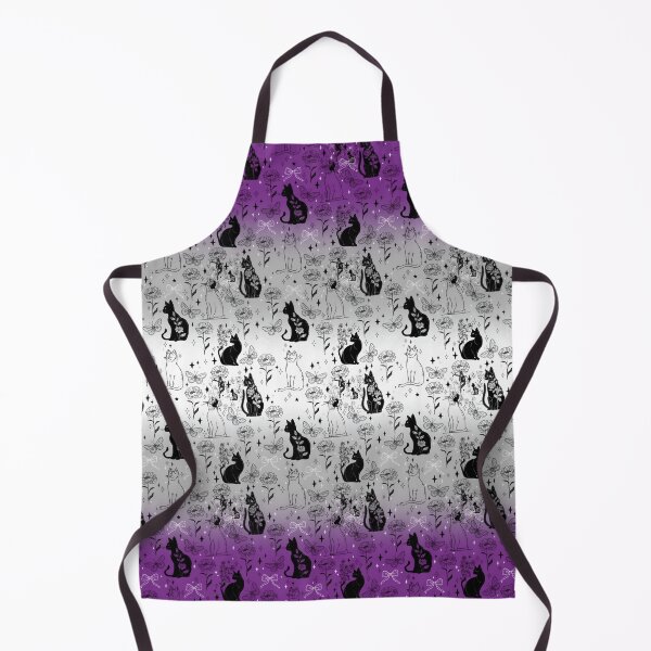 Item preview, Greysexual Pride Black Cat Witchy Magic Design designed and sold by Travelslightly.