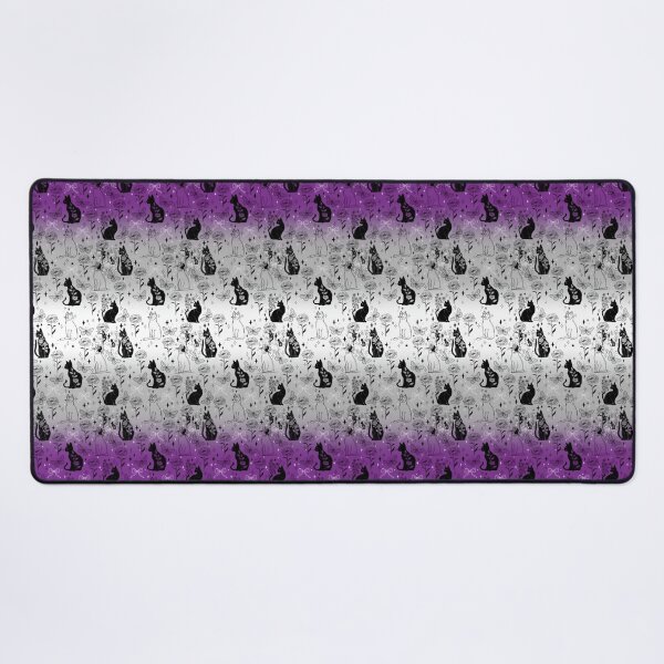 Item preview, Greysexual Pride Black Cat Witchy Magic Design designed and sold by Travelslightly.