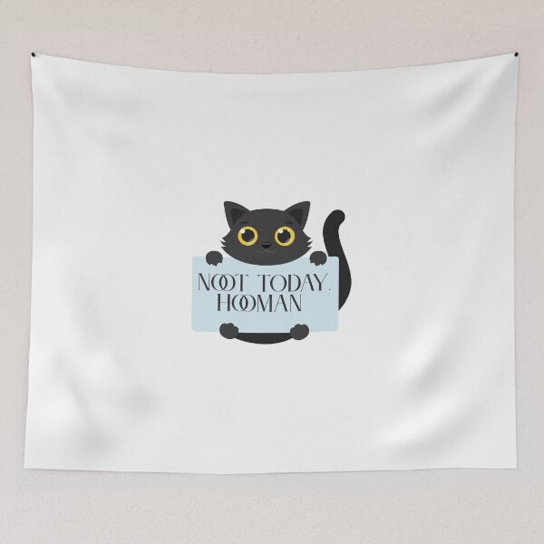 Item preview, Not Today Hooman  designed and sold by ridnaledesigner.