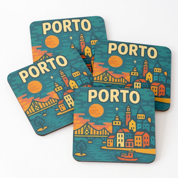 Item preview, Porto Travel Souvenir Sticker designed and sold by rogue-design.