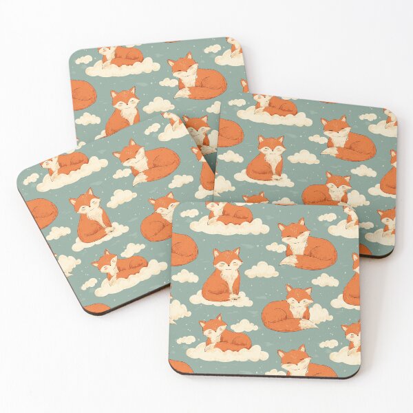 Item preview, Cute Fox Pattern designed and sold by bapupa.