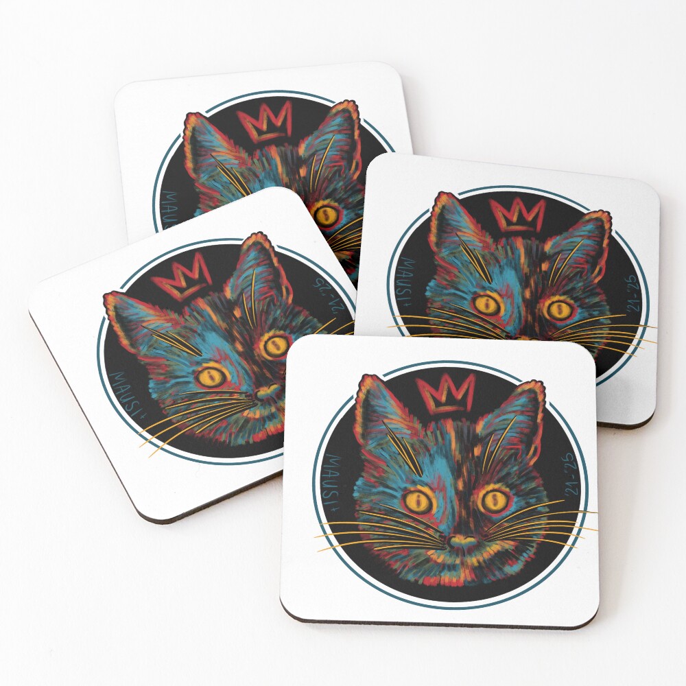 Item preview, Coasters (Set of 4) designed and sold by Rakuuuni.