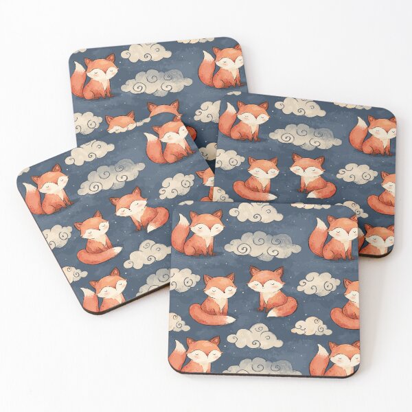 Item preview, Charming Fox Pattern designed and sold by bapupa.