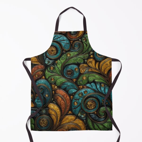 Item preview, New Zealand Māori Paua Pattern Koru Design 473 designed and sold by GrinGalore.