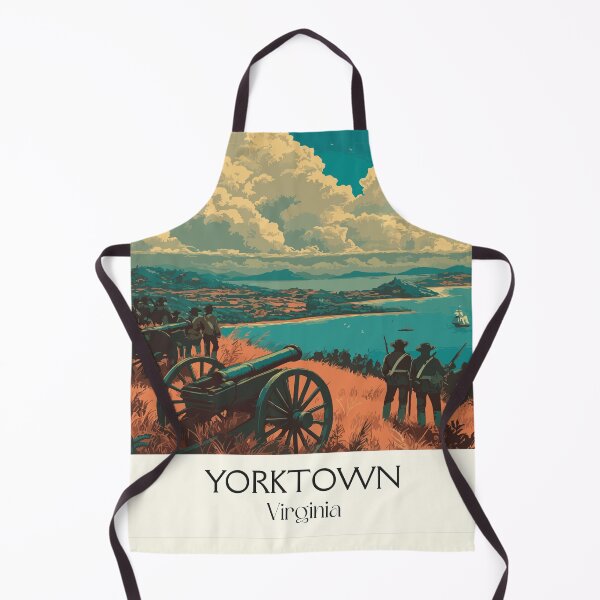 Item preview, Yorktown Virginia Retro Travel Art | Revolutionary War Battlefield Design designed and sold by TuncGK.