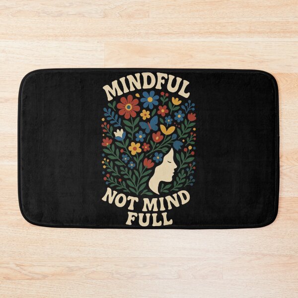 Item preview, Mindful Not Mind Full Mindfulness Yoga Meditation designed and sold by LuminOrb.
