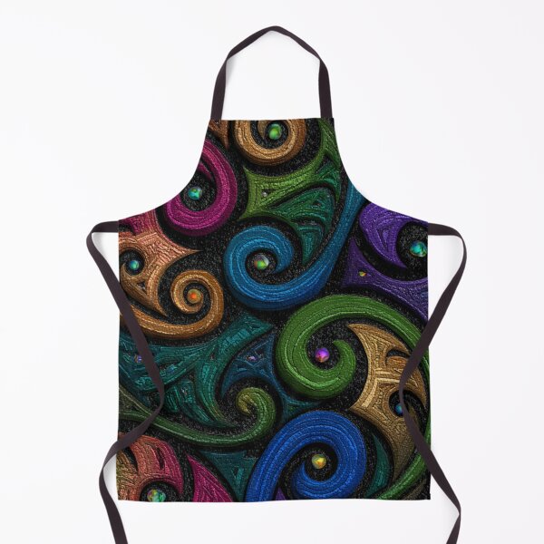 Item preview, New Zealand Māori Paua Pattern Koru Design 475 designed and sold by GrinGalore.
