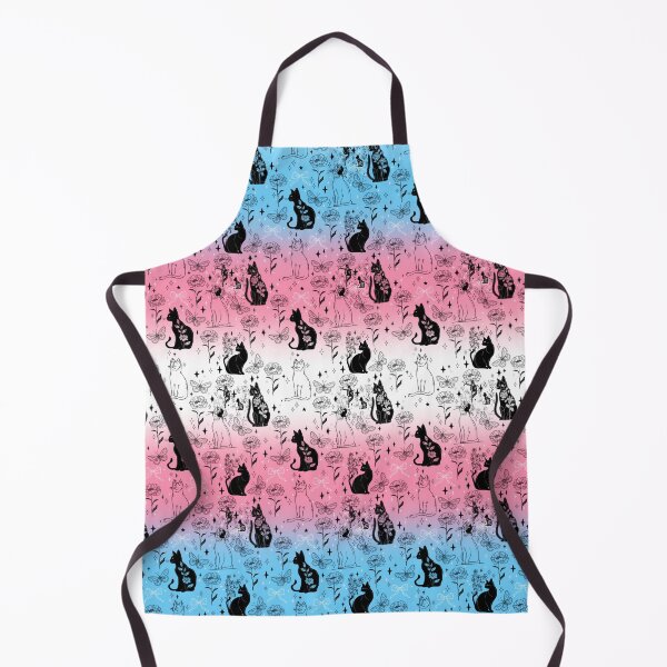 Item preview, Transgender Pride Black Cat Witchy Magic Design designed and sold by Travelslightly.