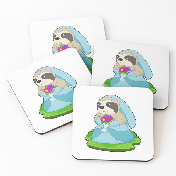 Item preview, Sloth Bride Bunch of flowers Wedding designed and sold by Snabdesign84.
