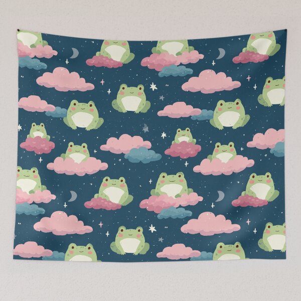 Item preview, Pond Frog Pattern designed and sold by bapupa.