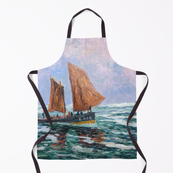 Item preview, Barque de pêche en mer designed and sold by SharonTheFirst.