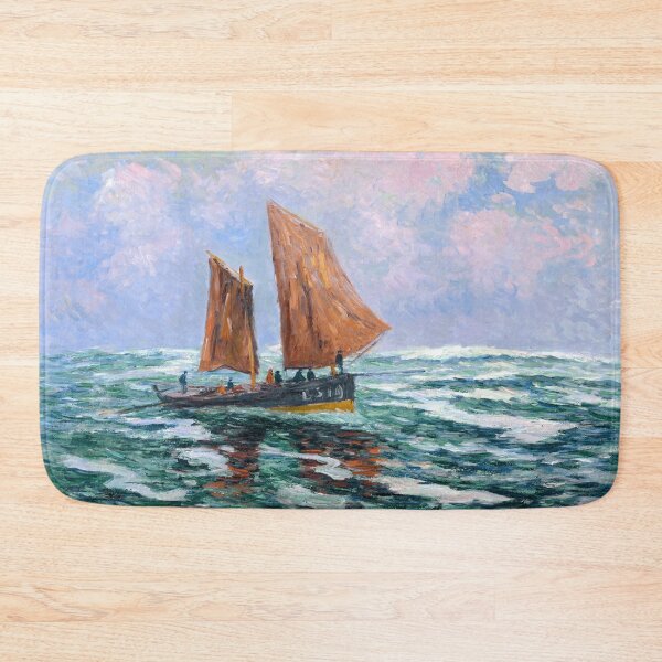 Item preview, Barque de pêche en mer designed and sold by SharonTheFirst.