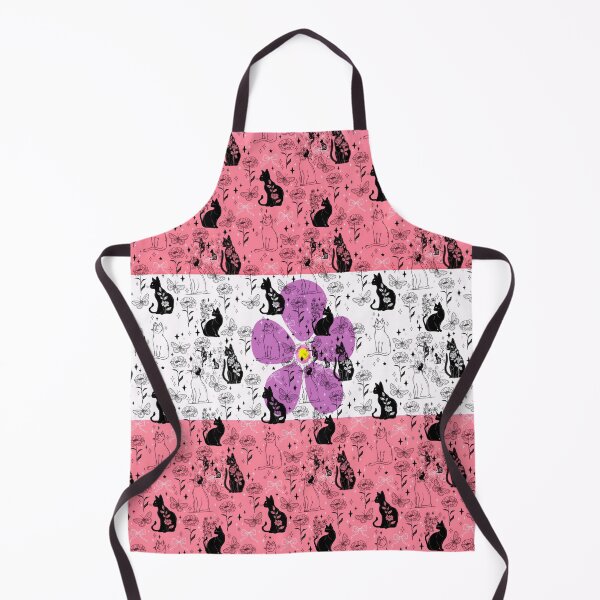 Item preview, Sapphic Pride Black Cat Witchy Magic Design designed and sold by Travelslightly.