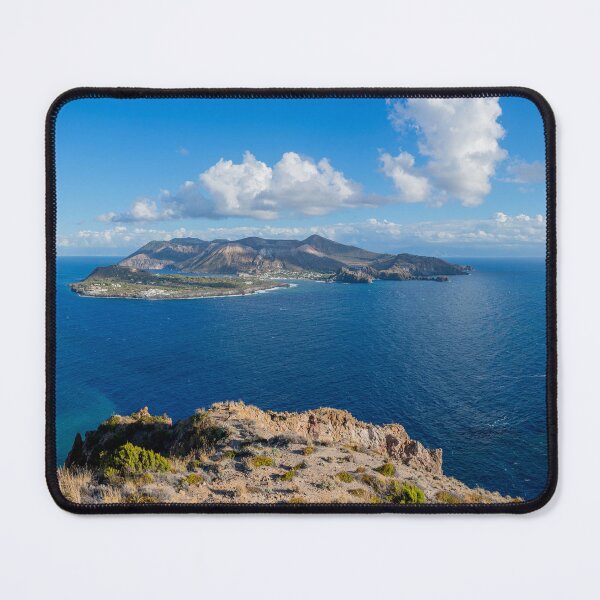 Item preview, Panoramic View of Vulcano Island – Aeolian Islands, Sicily designed and sold by SalvatoreCphoto.