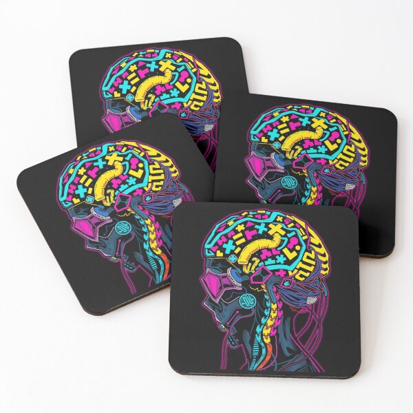 Item preview, Abstract Cyborg, Cyberpunk Brain, Cybergirl designed and sold by Burn-Ego.