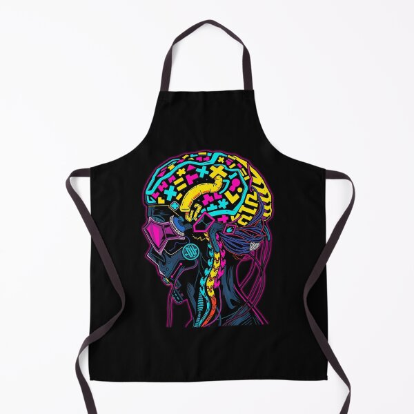 Item preview, Abstract Cyborg, Cyberpunk Brain, Cybergirl designed and sold by Burn-Ego.