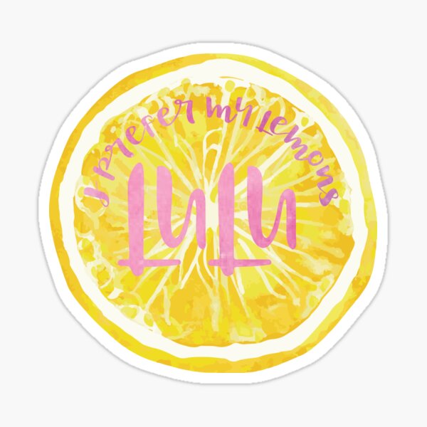 lulu lemon, lemon named lulu sticker  Sticker for Sale by e-steinman15