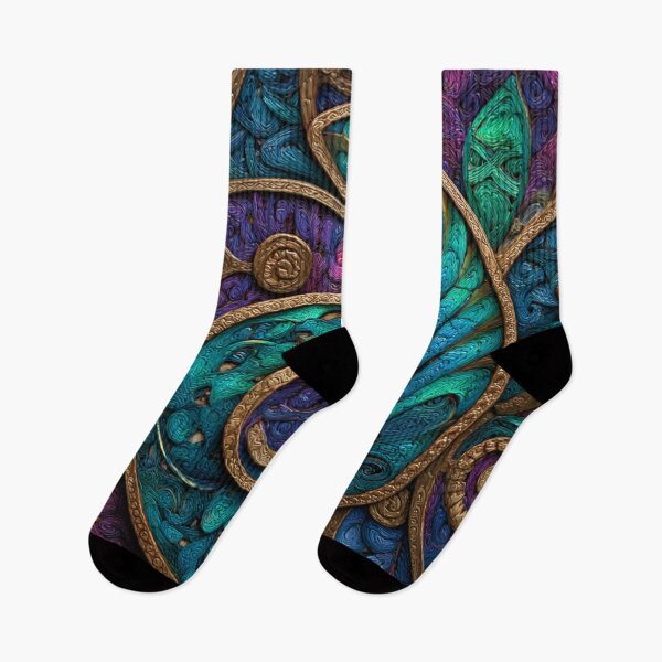 Item preview, New Zealand Māori Paua Pattern Koru Design 476 designed and sold by GrinGalore.