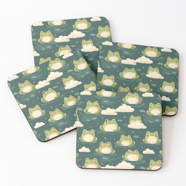 Item preview, Charming Frog Pattern designed and sold by bapupa.