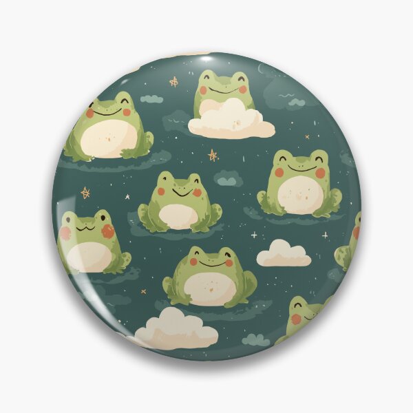 Item preview, Charming Frog Pattern designed and sold by bapupa.