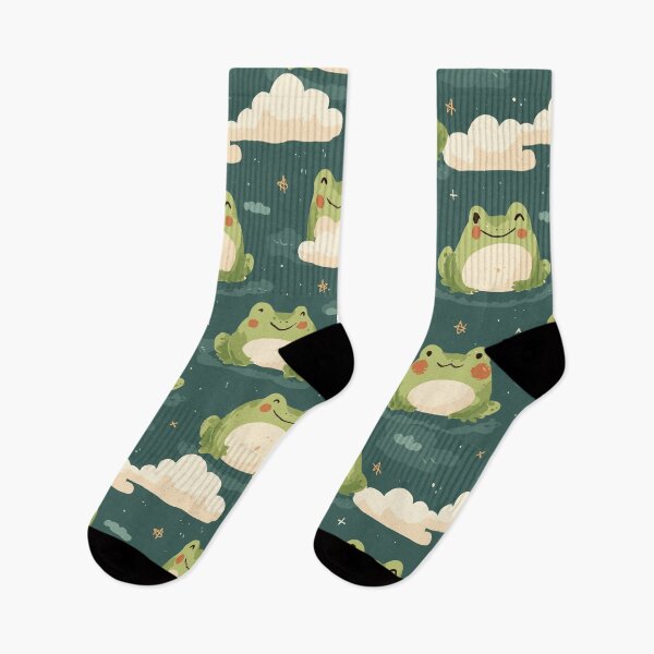 Item preview, Charming Frog Pattern designed and sold by bapupa.