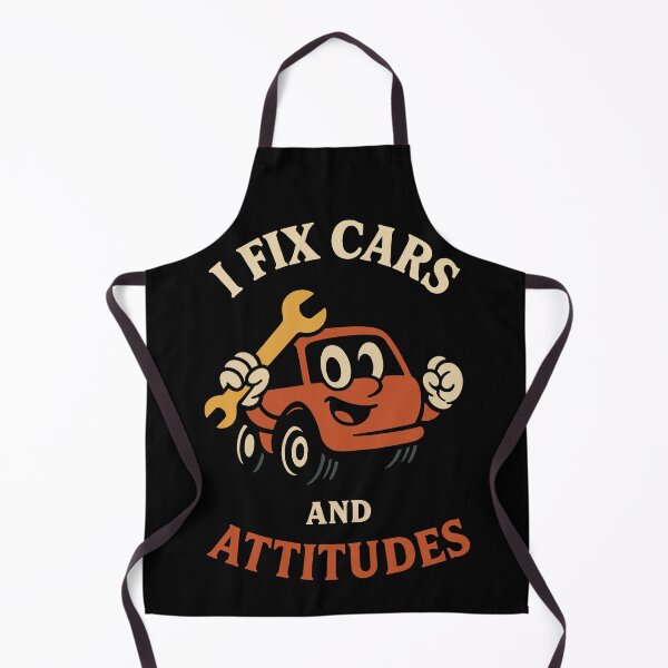 Item preview, I Fix Cars And Attitudes Garage Mechanic Fun designed and sold by LuminOrb.