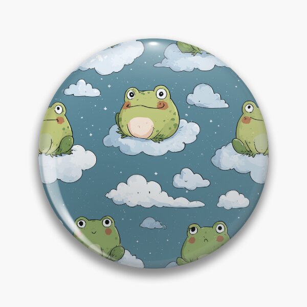 Item preview, Peaceful Frog Pattern designed and sold by bapupa.