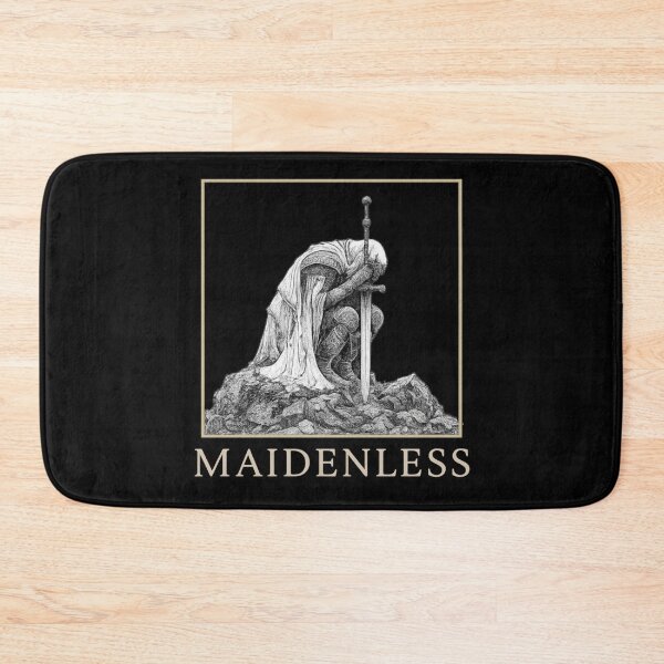 Item preview, Maidenless Knight – Dark Engraving Fantasy Art designed and sold by Neon Nightmare.