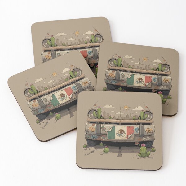 Item preview,  Mexican flag Car Bumper designed and sold by Uglyandcute.