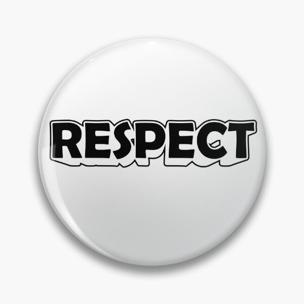 Item preview, RESPECT – Black typography in powerful block style designed and sold by Sim-PX.