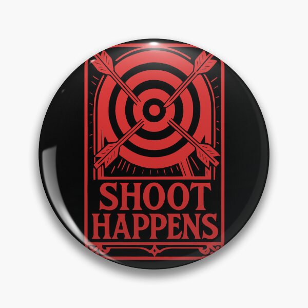 Item preview, Shoot Happens Archery Bow Archer Funny designed and sold by LuminOrb.