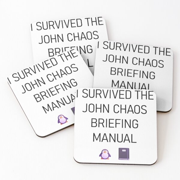 Item preview, I Survived the John Chaos Briefing Manual  designed and sold by FlapcoinStore.