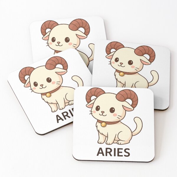 Item preview, Kitten as an Aries zodiac sign v2 designed and sold by SzewArt.