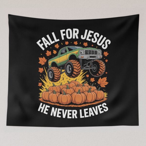 Item preview, Christian Fall Jesus Lovers designed and sold by DoorwayThreads.