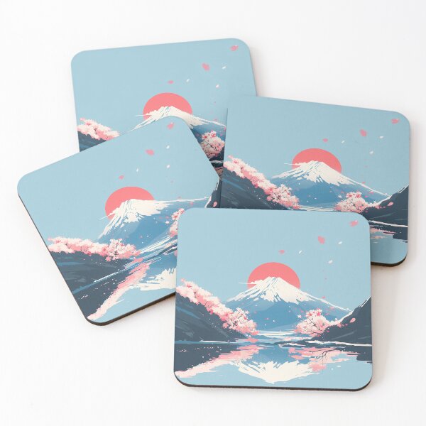 Item preview, Mount Fuji with Cherry Blossoms designed and sold by Christian Weiss.