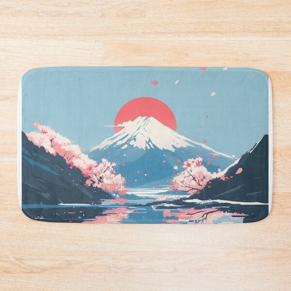 Item preview, Mount Fuji with Cherry Blossoms designed and sold by Christian Weiss.