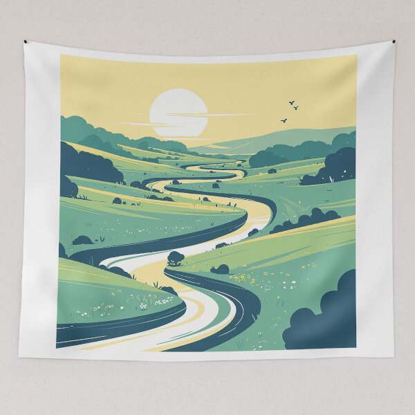 Item preview, The Rhine River Flow designed and sold by Christian Weiss.
