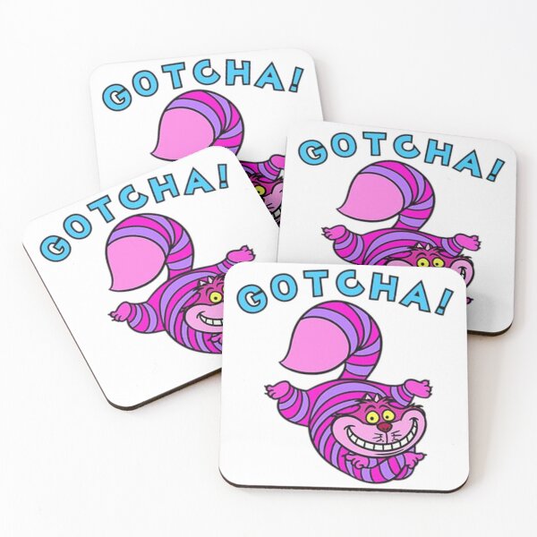 Item preview, Cheshire Cat Gotcha! Cartoon designed and sold by kyokyyosei.