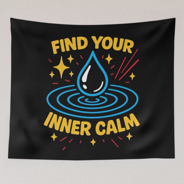 Item preview, Find Your Inner Calm Mindfulness Awareness designed and sold by LuminOrb.