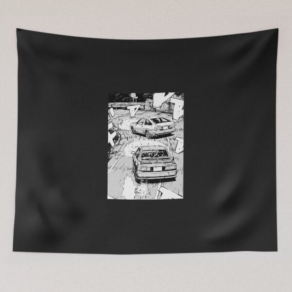 Item preview, Initial D Manga Panel Ae86 Vs Rx7 designed and sold by petrolervied.