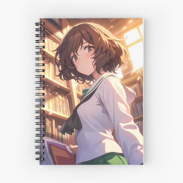 Item preview, Yukari Akiyama Girls und Panzer Anime Library Scholar Vibe designed and sold by TorbenKuhano.